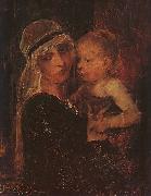 Mihaly Munkacsy Mother and Child oil painting picture wholesale